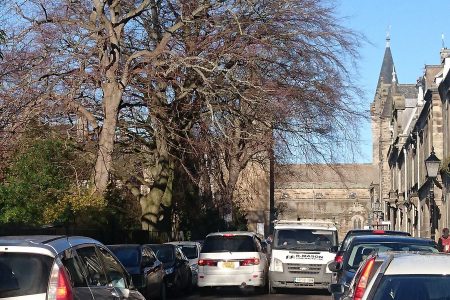 Queen’s Gardens one way with contraflow – an end to this?