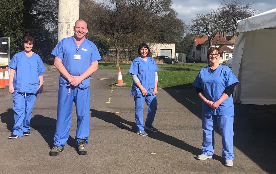 NHS Fife launches coronavirus drivethrough testing for frontline staff