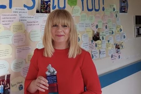 NHS Fife Development Worker wins Scottish Children’s Health Award