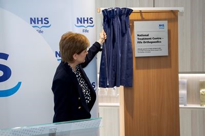 First Minister Officially Opens Fife National Treatment Centre